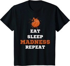 Let The Madness Begin Basketball Madness Fans Gift Youth Unisex T-shirt
