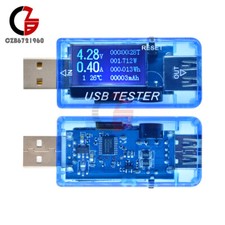 USB 6 in 1 Voltmeter Ammeter Tester LCD Current Voltage Capacity Power Detector