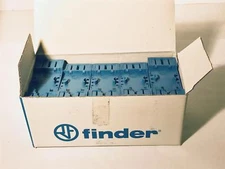 10 each Finder Socket 94.44.1SXA / 94.44.1 for 55/85 Series  700VAC 3A NOS NIB