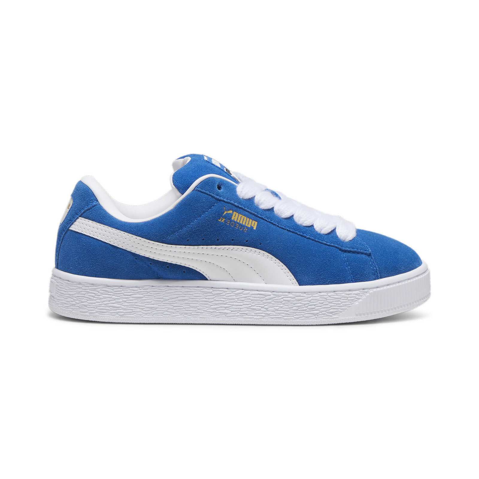 Puma Suede XL 39520501 Мужские синие замшевые кроссовки Lifestyle на шнуровке