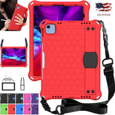For iPad Pro 11'' 1st 2nd 3rd 4th Gen Shockproof Case Cover With Shoulder Strap