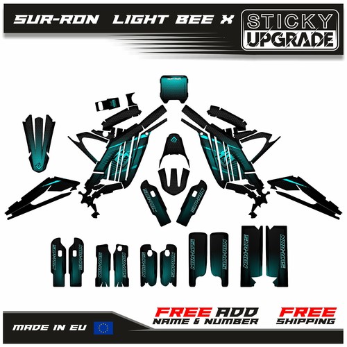 Sur-ron Light Bee Graphics Kit 21 Mil, Surron Wrap, Segway X260 Stickers, Decals - Picture 2 of 9
