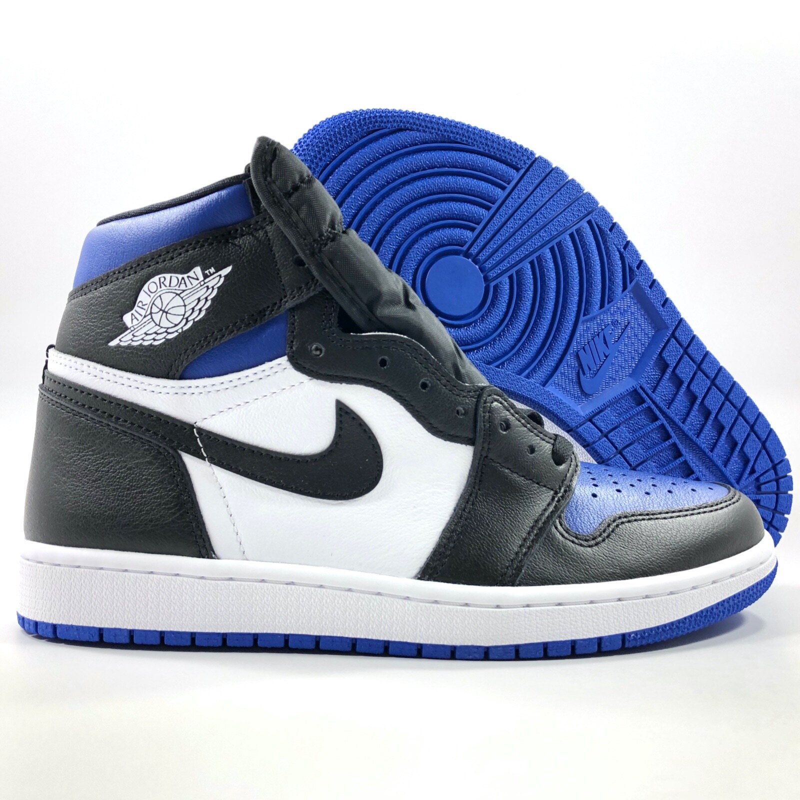 Jordan Retro 1 High OG Boys' Grade School White/storm Blue 75441127 3.5 for sale online | eBay