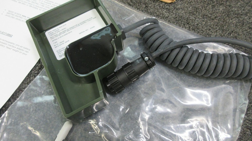 Electric Fuel Adapter J-6633/U An/Prc-119 Sincgars Radio Military ...