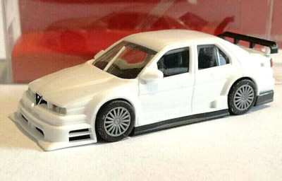 HERPA 021876 - ALFA ROMEO 155 V6 Tl Step 2 DTM Weiß 1:87 - Neuwertig mit OVP