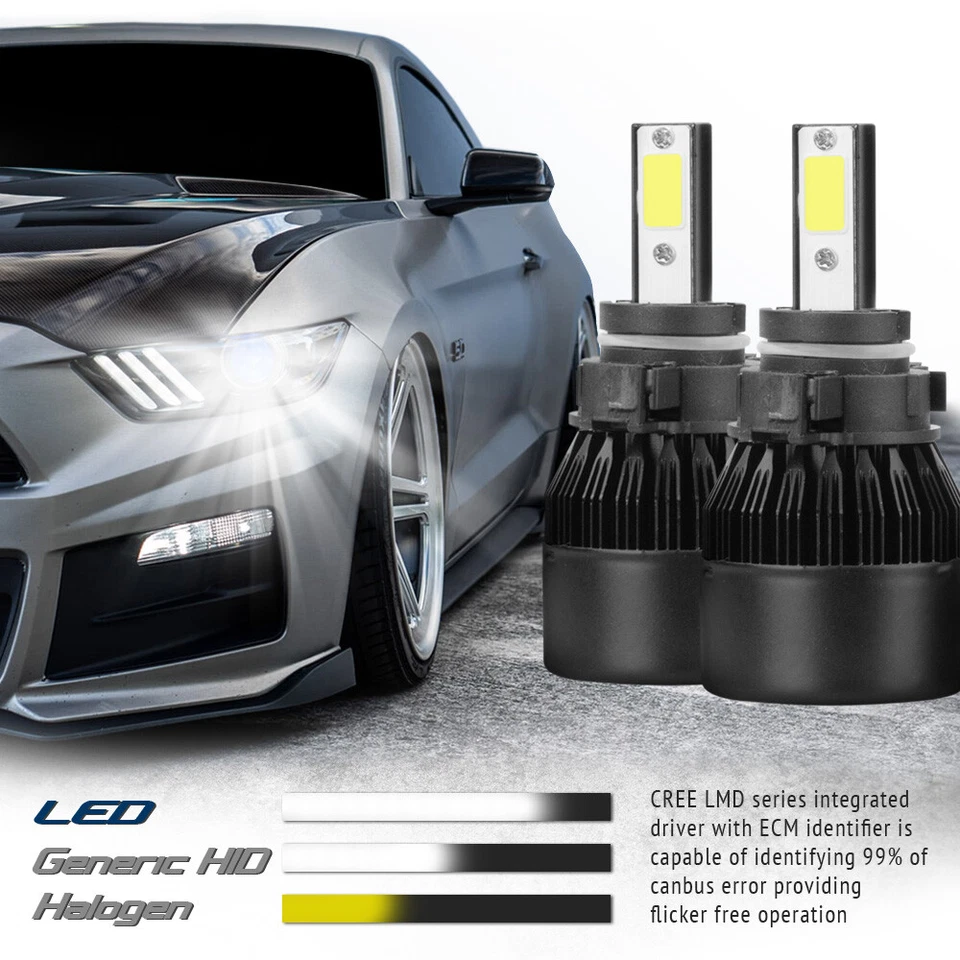 XENTEC LED HID 6K Foglight Conversion kit 5202 12276 H16 Jeep Cherokee 2014-2016 — 第 4/4 张图片