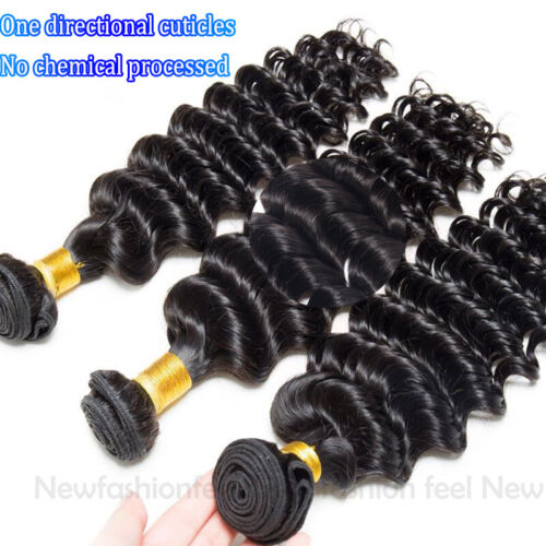 Pacchetti capelli vergini onda 100 g 300 g trama capelli umani vergini non trasformati vergine Remy trama - Foto 12 di 16