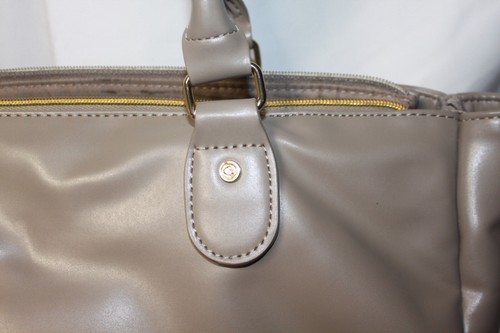 6 Pack Fitness Renee Women’s Purse Bag Backpack Beige Large Insulated Gym Meal - Picture 10 of 15