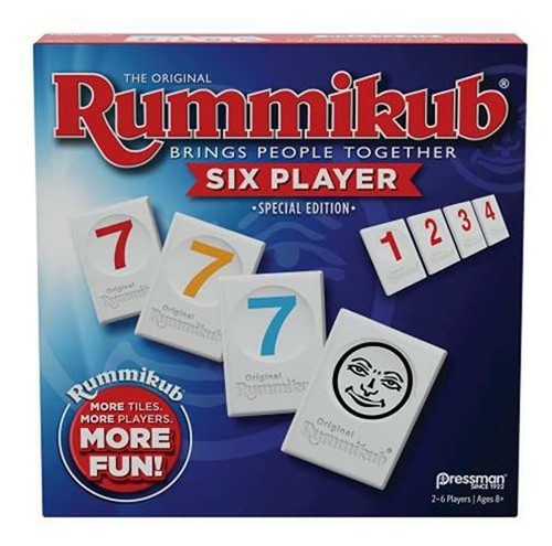 Rummikub De - Classic Edition - The Original Rummy Tile Game, Azul