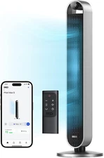 Dreo 120° Oscillating Tower Fan, 42 Inch Bladeless Fan for Bedroom