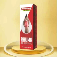 Baidyanath Rhuma Oil (100ml) Ayurvedic Tail Oil for Joints & Muscle Pains
