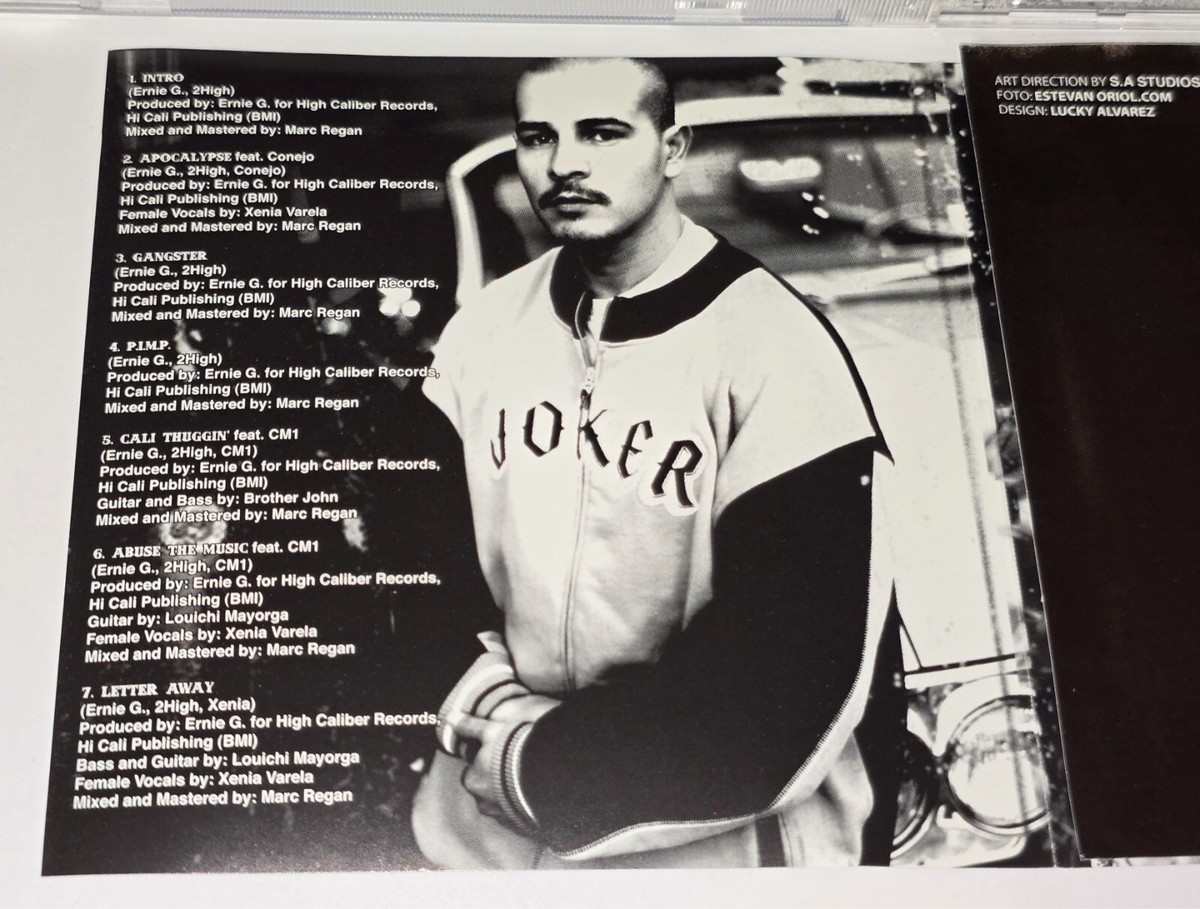2 HIGH UNDERRATED CD RAP HIGH CALIBUR RECORDS 2006 CHICANO LATIN G