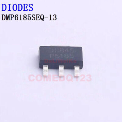 10PCSx DMP6185SEQ-13 SOT-223-4 DIODES Transistors #D3*