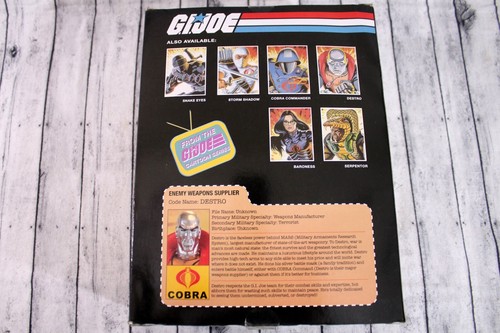 PCS Collectibles Hasbro G.I. Joe ARAH Cobra Enemy Destro 1:8 Scale Statue Neu - Bild 2 von 10