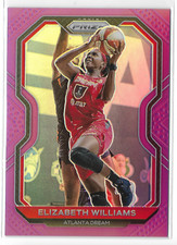 2021 Prizm WNBA Purple Prizm #34 Elizabeth Williams #54/99 Atlanta Dream Duke