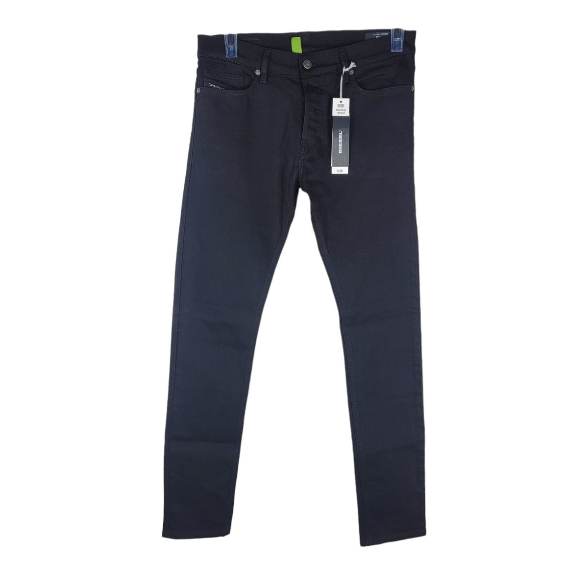 Diesel D-Luster Mens Waist 29 Inseam 32 Button Fly Black 001 Diesel D-Luster Mens Waist 29 Inseam 32 Button Fly Black 001