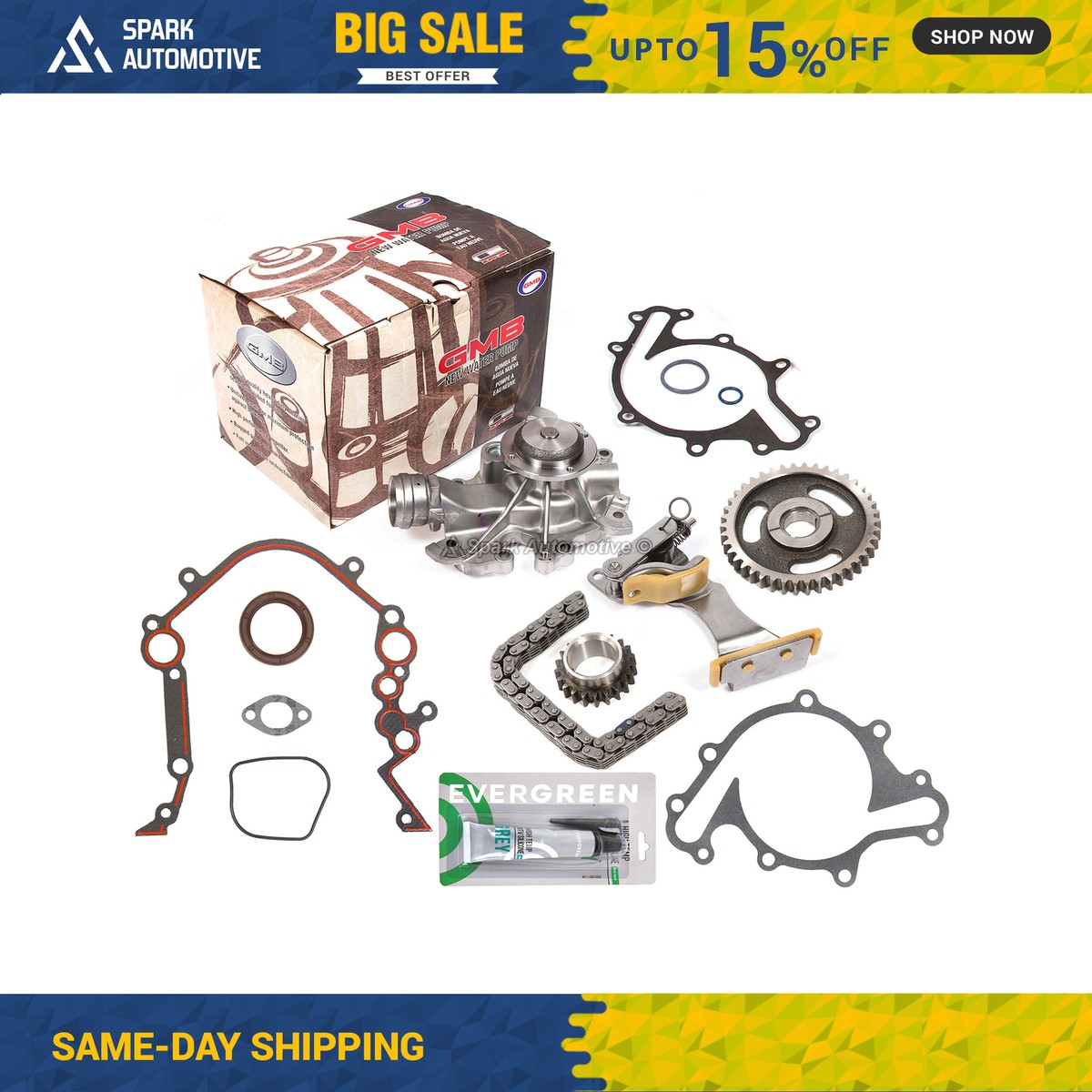 Timing Chain Kit Water Oil Pump Fit 04-07 Jeep Liberty Dodge Durango D 3 7