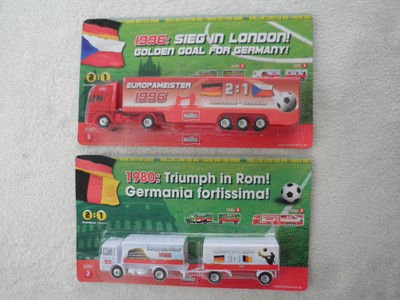 Werbetrucks 2 x Müller, Europameisterschaft, neu, OVP