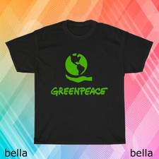 T-shirt divertente con logo Greenpeace nuova taglia dalla S alla 5XL