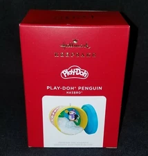 NEW Hallmark PLAY-DOH PENGUIN 2021 Keepsake Ornament NIB can playdough Hasbro