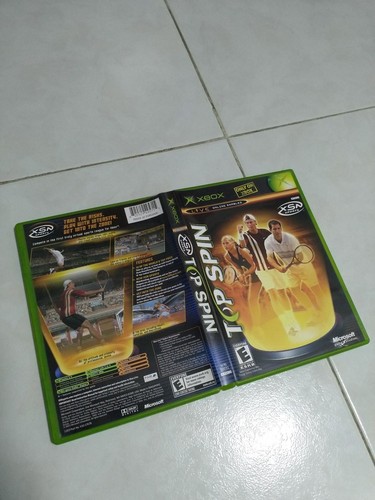 XBOX GAME TOP SPIN (ORIGINAL USED) - 第 1/2 張圖片