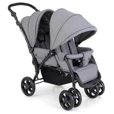 Lightweight Foldable Twin Baby Double Stroller Compact Infant Travel Pushchair