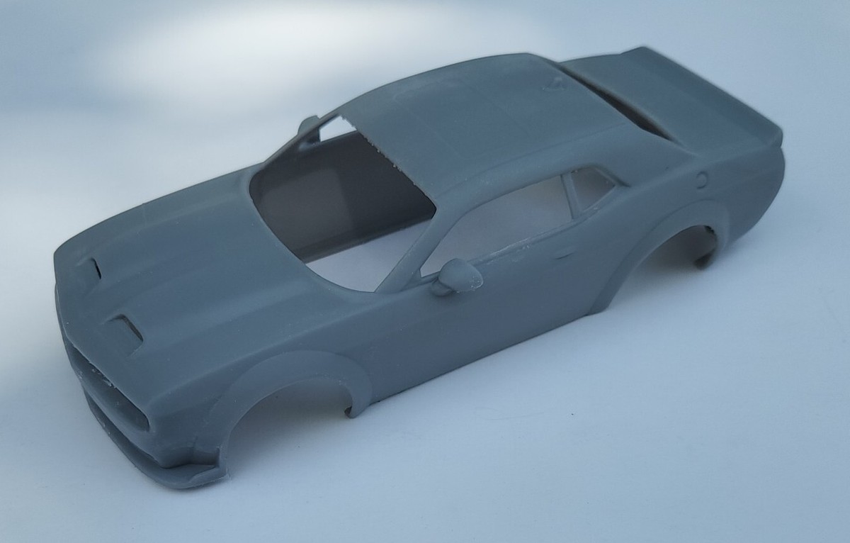 ABS-LIKE RESIN 3D PRINTED 1/25 2019 DODGE CHALLENGER SRT HELLCAT