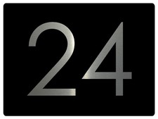 416 Personalised Your Number Metal Aluminium Sign Plaque For House Office Door