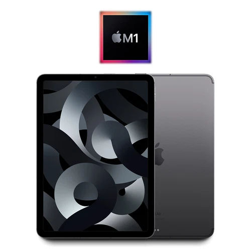 2022 Apple M1 iPad Air 5 64GB WiFi/Unlocked 10.9" - (Space Gray) w/Warranty