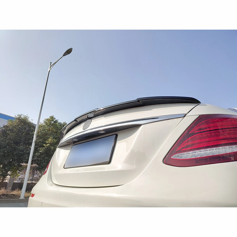 ALERÓN MALETERO NEGRO BRILLANTE MERCEDES BENZ W213 CLASE E E300 E43 AMG 2017-2023 Foto 2 de 4