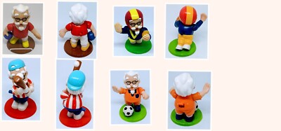 KFC Colonel Sanders Sports Lot of 4 Figurine