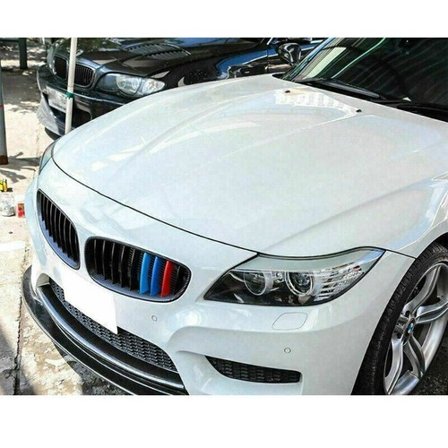 For BMW Z4 E89 2009-2017 Car Front Grille Cover Trim Kidney Grille Clips M-Color - Picture 3 of 7