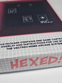 Vectrex Hexed! Complete Boxed Game by FURY