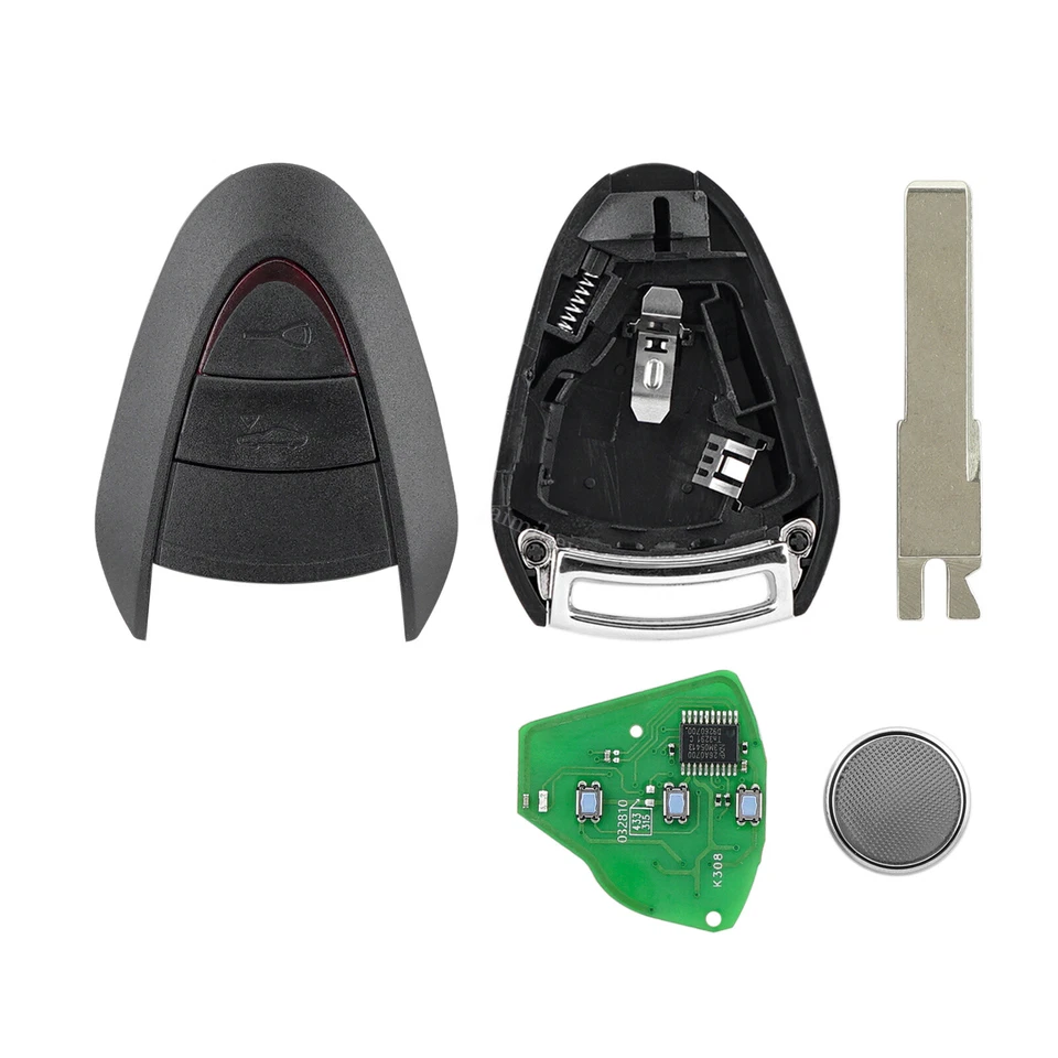 Mando a distancia inteligente 2 botones para Porsche Cayman S Boxster 911 997 2005-2012 Foto 2 de 4