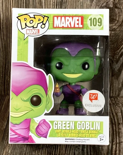 Funko Pop! Marvel Green Goblin #109 Walgreens Exclusive Spider-Man Villain New