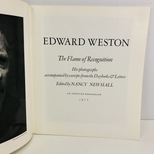 Edward Weston Flame Of Recognition By Nancy Newhall Paperback Book Photography - Picture 8 of 14
