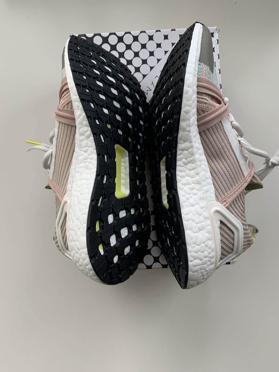 adidas gazelle silver green womens Adidas X Stella McCartney Women's Ultraboost 20 Core Black / Active Orange  / Cloud White Running Shoes main image 0