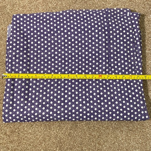 Chintz Polished Glazed Cotton Polka Dot 1 metre 100cm Fabric Remnants Material - Picture 8 of 9