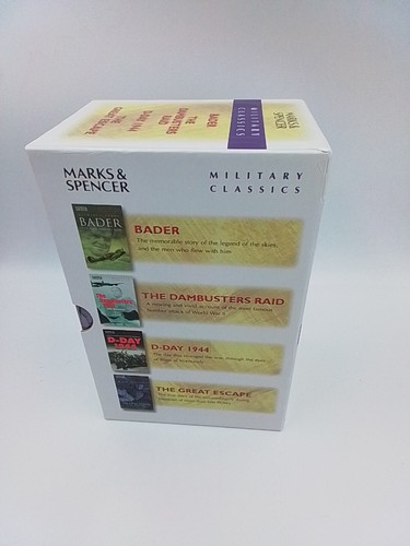 Marks And Spencer's MILITARY CLASSICS BOOKS Bader, The Dambuster Raid, D- Day 19 - Foto 12 di 16