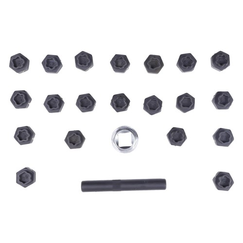 22Pcs Wheel Lock Nut Key Removal Kit Anti-theft Lug Nut Screw Tool Socket for VW - Picture 3 of 17