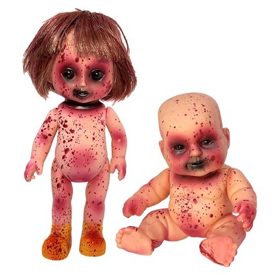Halloween-Puppenornament, gruselige Zombie-Babypuppe, gruselige Geister-Babypupp