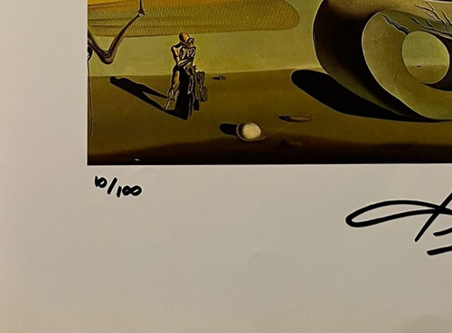 Original Salvador Dalí signed Lithograph, COA and Appraisal for $3,500 USD.! - Picture 3 of 12