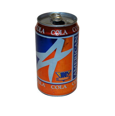 American Fare Soda Can Cola K Mart TROY MI