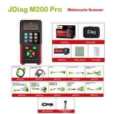 JDiag M200 Pro Motorcycle Diagnostic Tool Support ECU Remapping&programming
