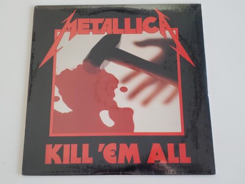 Vinyl Record: "Metallica - Kill 'Em All" LP 1988 LP Elektra E1 60766 SEALED M - Foto 1 di 10