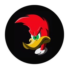 WOODY WOODPECKER 8" CUSTOM ROUND PC MOUSE PAD DESK MAT OFFICE GIFT