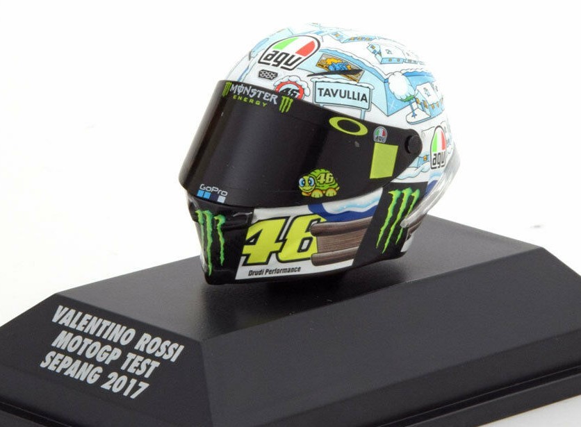 PMA 1/8 Assen 2007 AGV ヘルメット/MINICHAMPS ミニチャンプス
