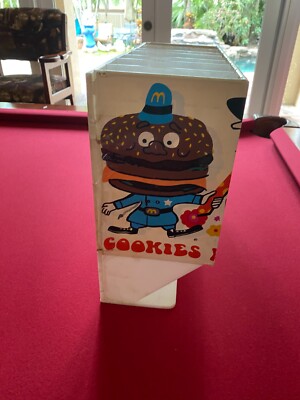 1970's, McDonald's, McDONALDLAND Cookie Box Vintage Display