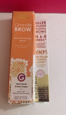 Grande BROW Brow Enhancing Serum .05 oz, 8 Week Supply  @