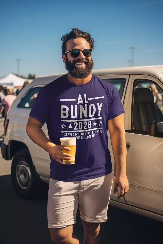 Al Bundy 2028 Election - Camiseta Suave Unisex Polk High Fútbol Xs-5x Divertida Foto 2 de 4